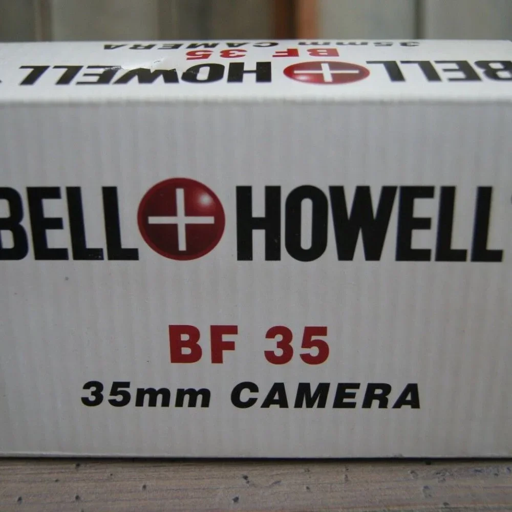 Vintage Bell & Howell Camera BF 35mm Compact Design with Wrist Strap Manual NOS